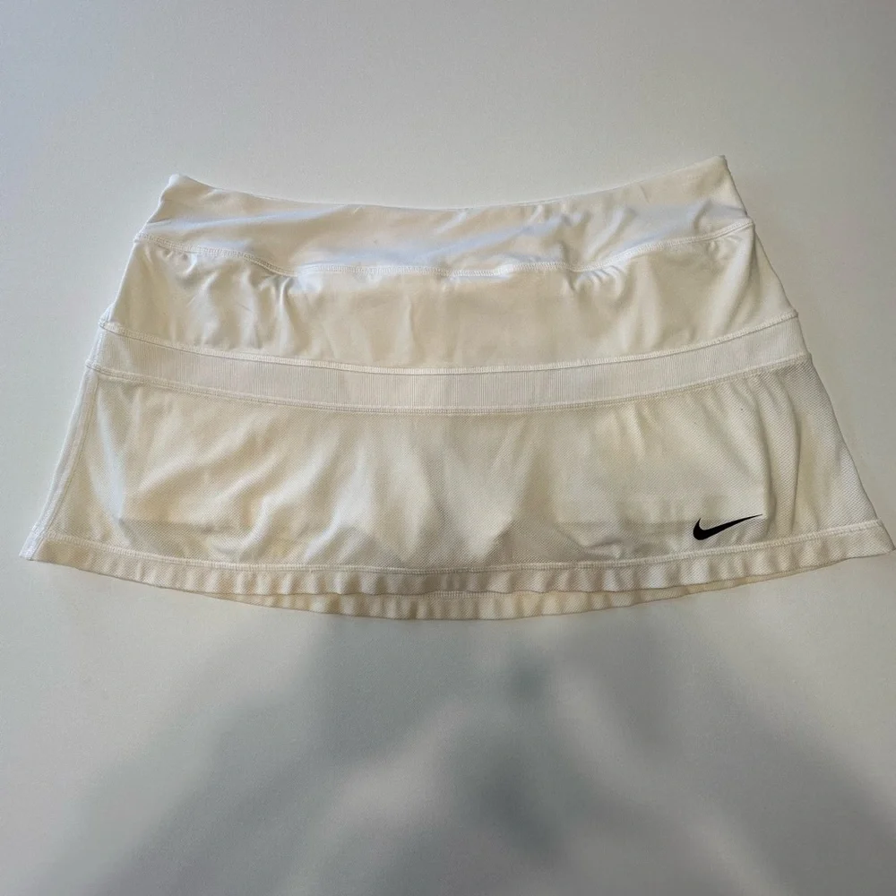 Nike Ivory Athletic Skirt
